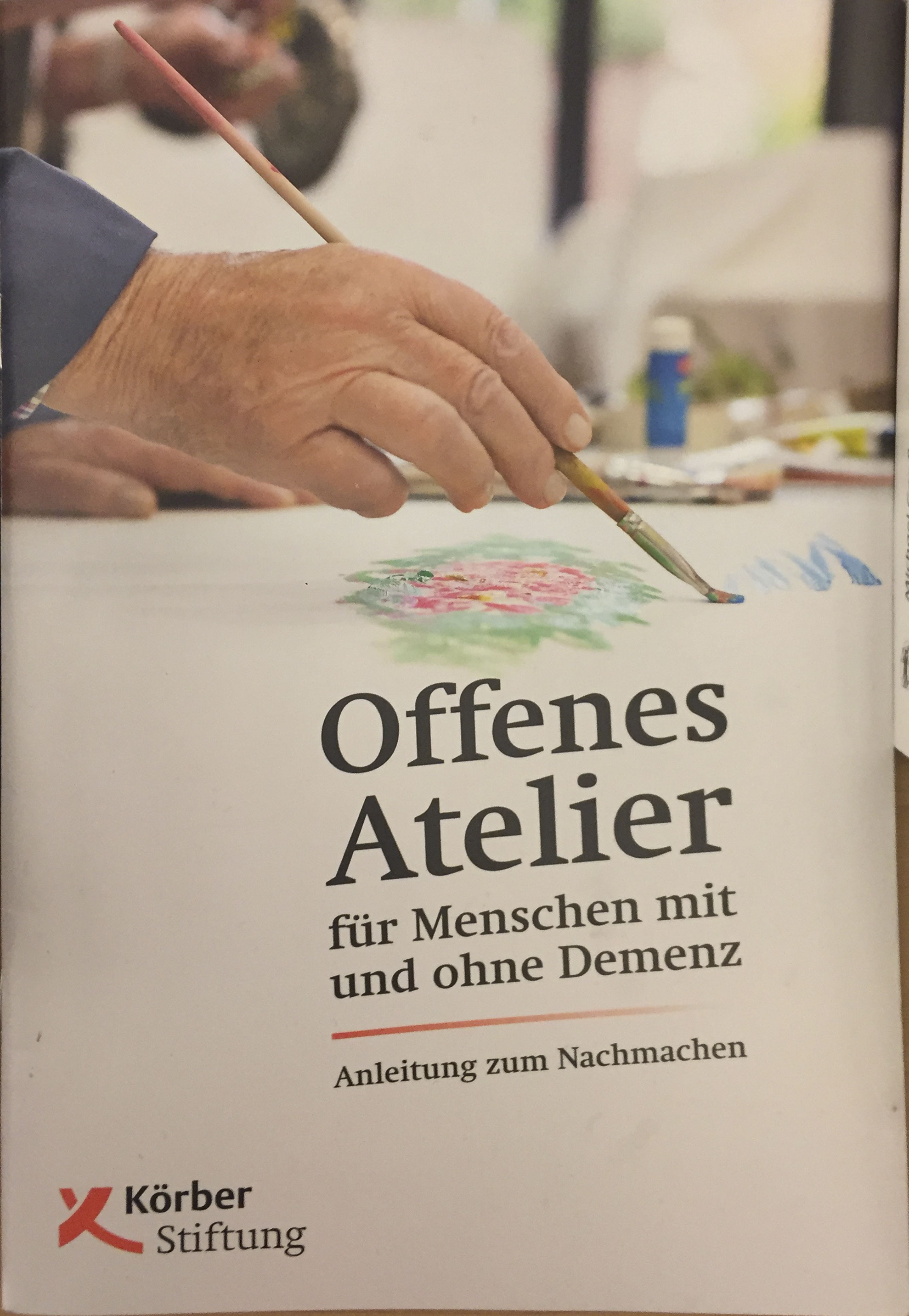 Offenes Atelier für Menschen mit und ohne Demenz