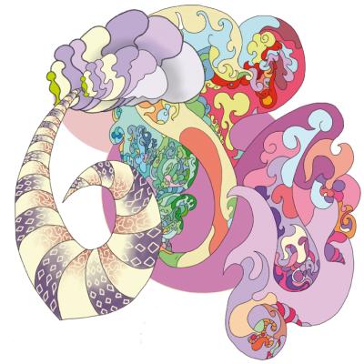 Psychedelic Croissant