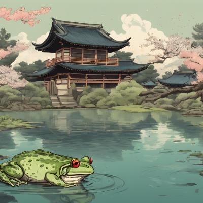 Bashos pond