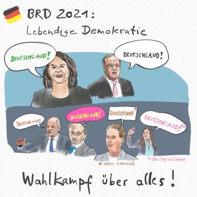 2021 Wahlkampf Uber Alles