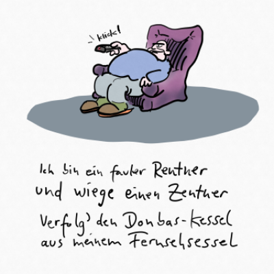 Der Rentner Und Der Donbas Kessel