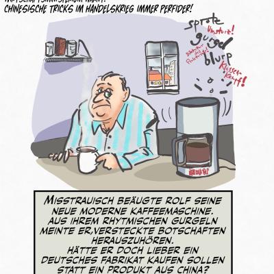 Die Chinesische Kaffeemaschine
