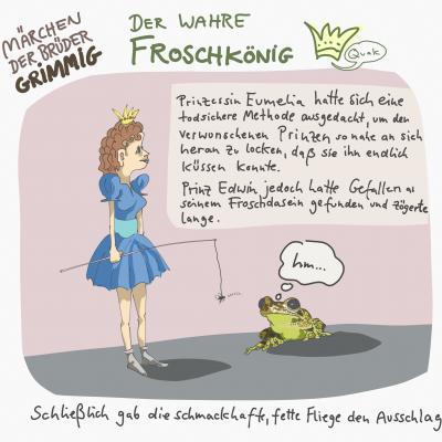 Märchen der Brüder Grimmig: Der wahre Froschkönig