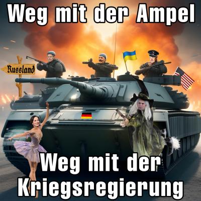 Weg mit der Kriegsregierung