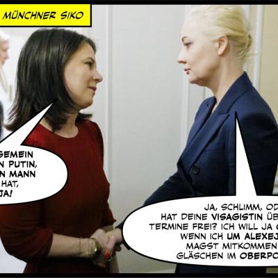 Nawalny-Witwe findet Trost bei 360-Grad-Annalena
