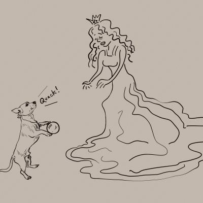 Die blinde Prinzessin und der Froschkönig 